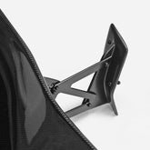 Nissan 370Z Sport Touring Base Fairlady Z Z34 Pre-Facelift 2009 2010 2011 & 370Z Sport Touring Base Fairlady Z Z34 Facelift 2012 2013 2014 2015 2016 2017 2018 2019 2020 & Nismo V1 2009 2010 2011 & Nismo V2 2012 2013 2014 2015 2016 2017 2018 2019 2020 with Aftermarket Parts - VTX2 Style Rear Wing Carbon Fiber / FRP from EPR USA